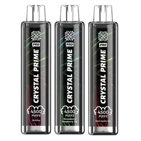 Crystal Prime Pro 4500 Puffs Box of 10