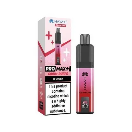 Hayati Pro Max Plus 6000 Puffs Box of 5