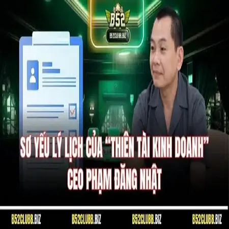 CEO Phạm  Đăng Nhật