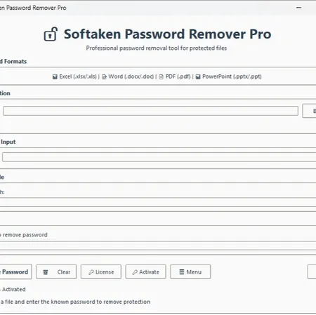 Softaken Freeware Word Password Remover Software