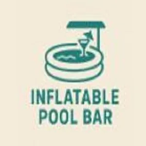 Inflatable Pool Bar